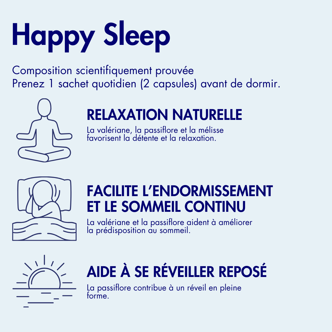 [NOUVEAU] Happy Sleep - Formule Premium Sommeil & Relaxation