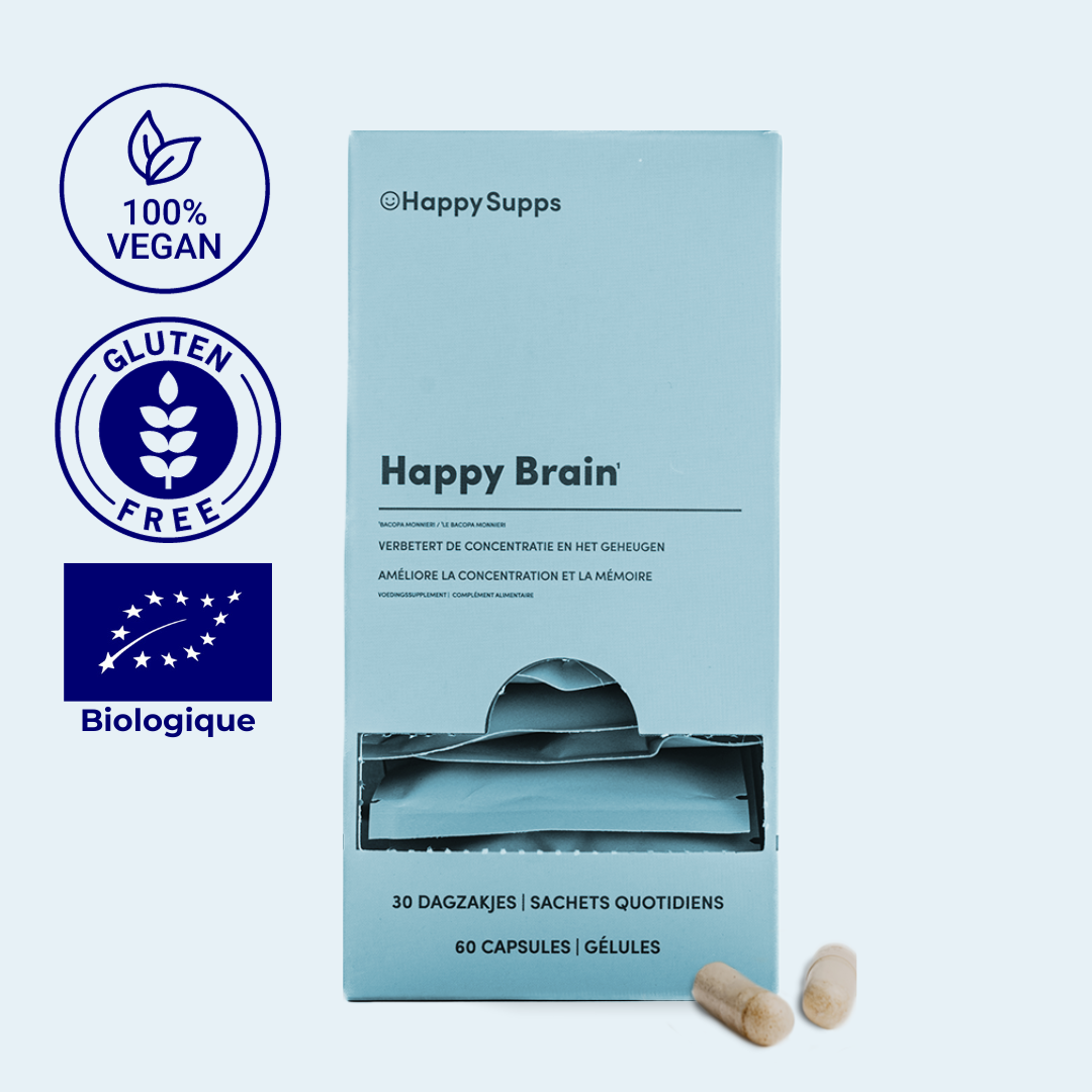 Happy Brain - Supplément nootropique premium